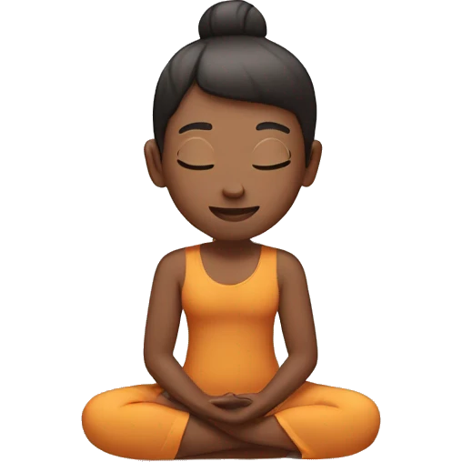 namaste side pose  emoji