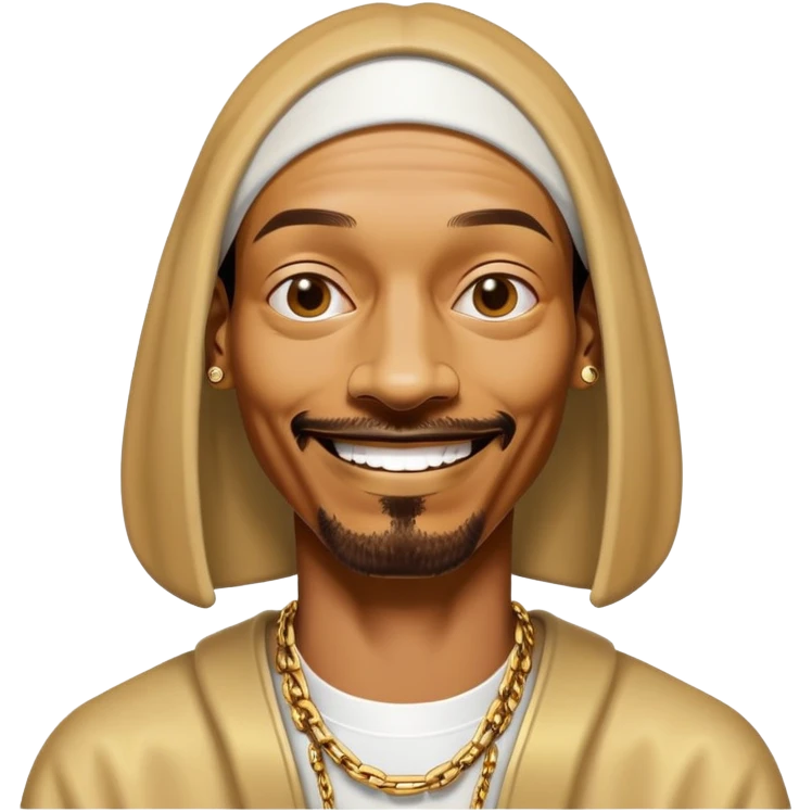 ￼ Snoop Doggy Dogg laughing emoji