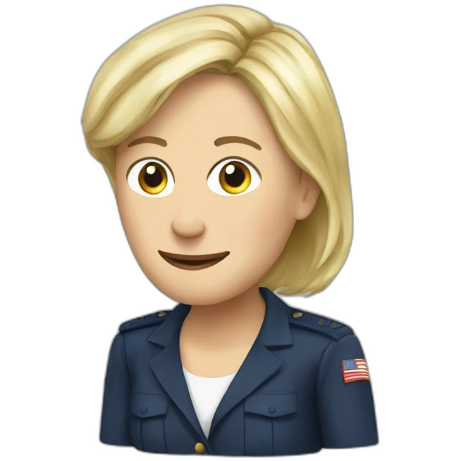 Marine lepen emoji