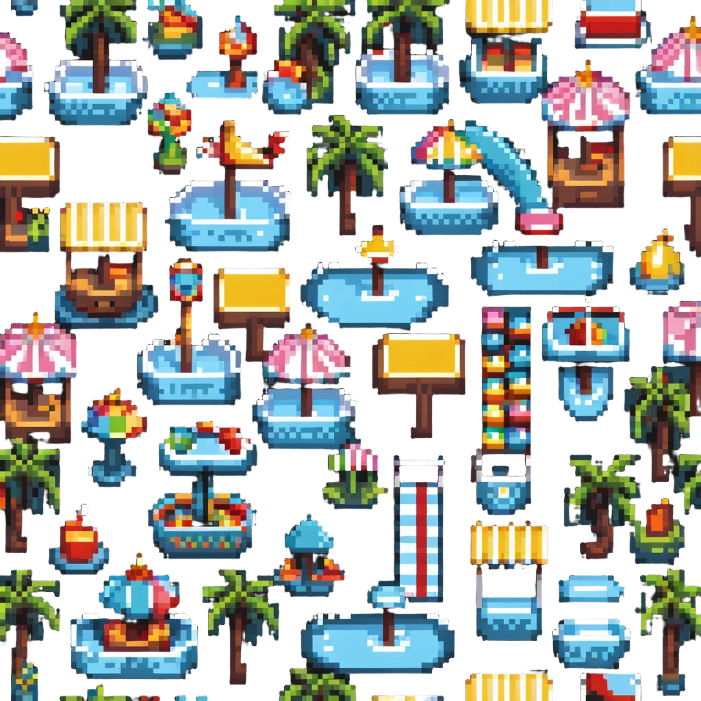 water park fun fair emoji