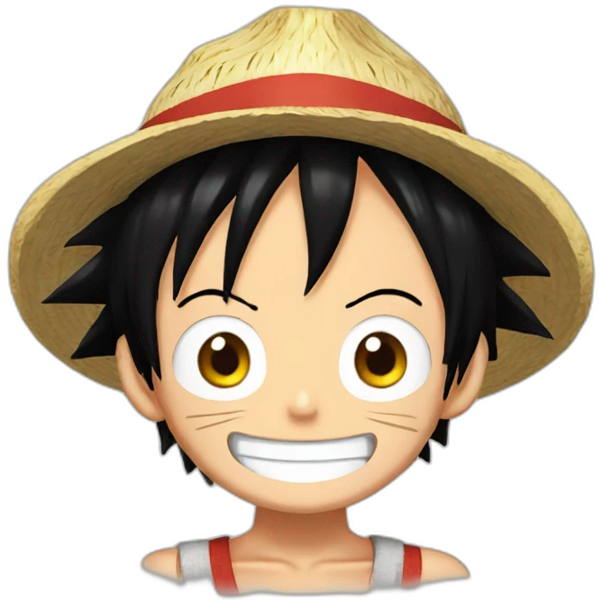 Monkey D Luffy emoji