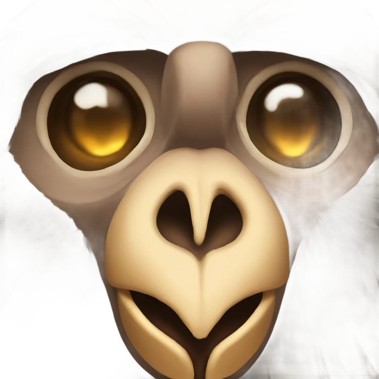 Monkey-eating eagle emoji