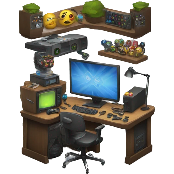 Gaming set up emoji