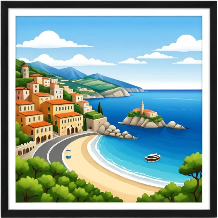 postcard of italy emoji