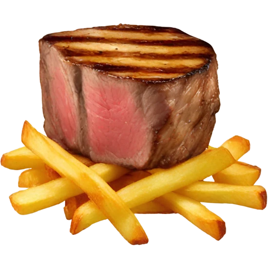 Steak frites emoji