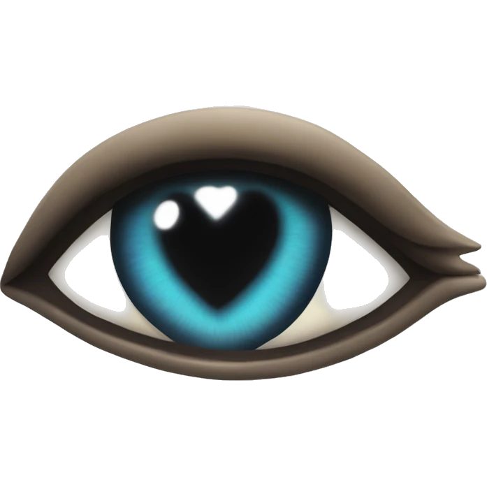 cat eye heart emoji