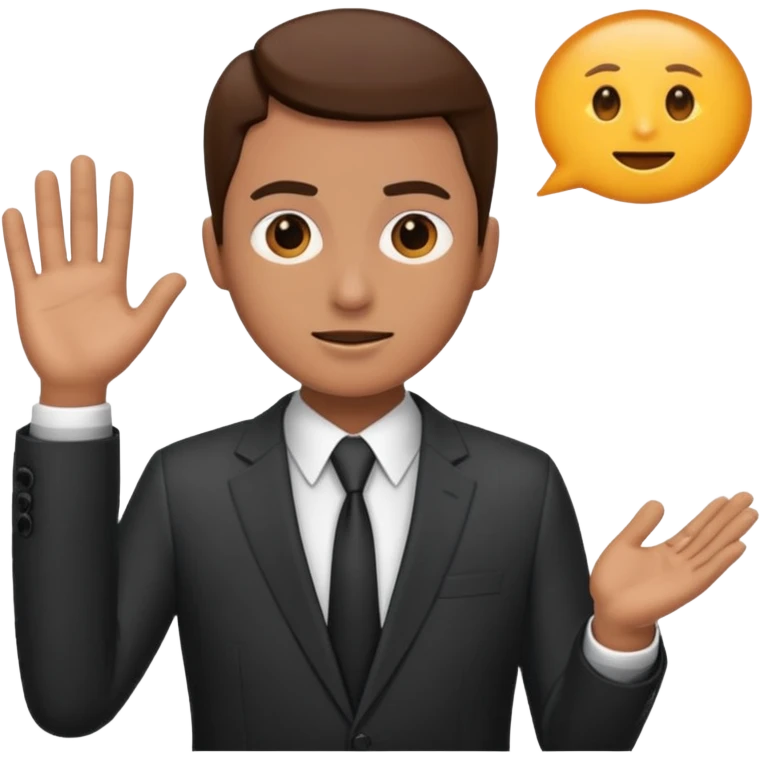 Report to the supervisor emoji