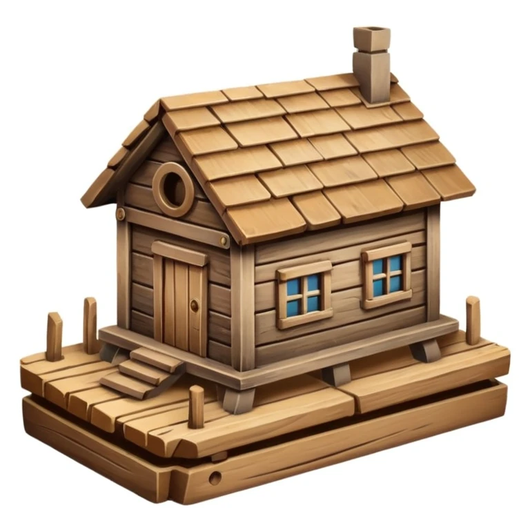 A house on nail emoji