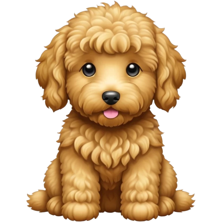 Goldendoodle emoji