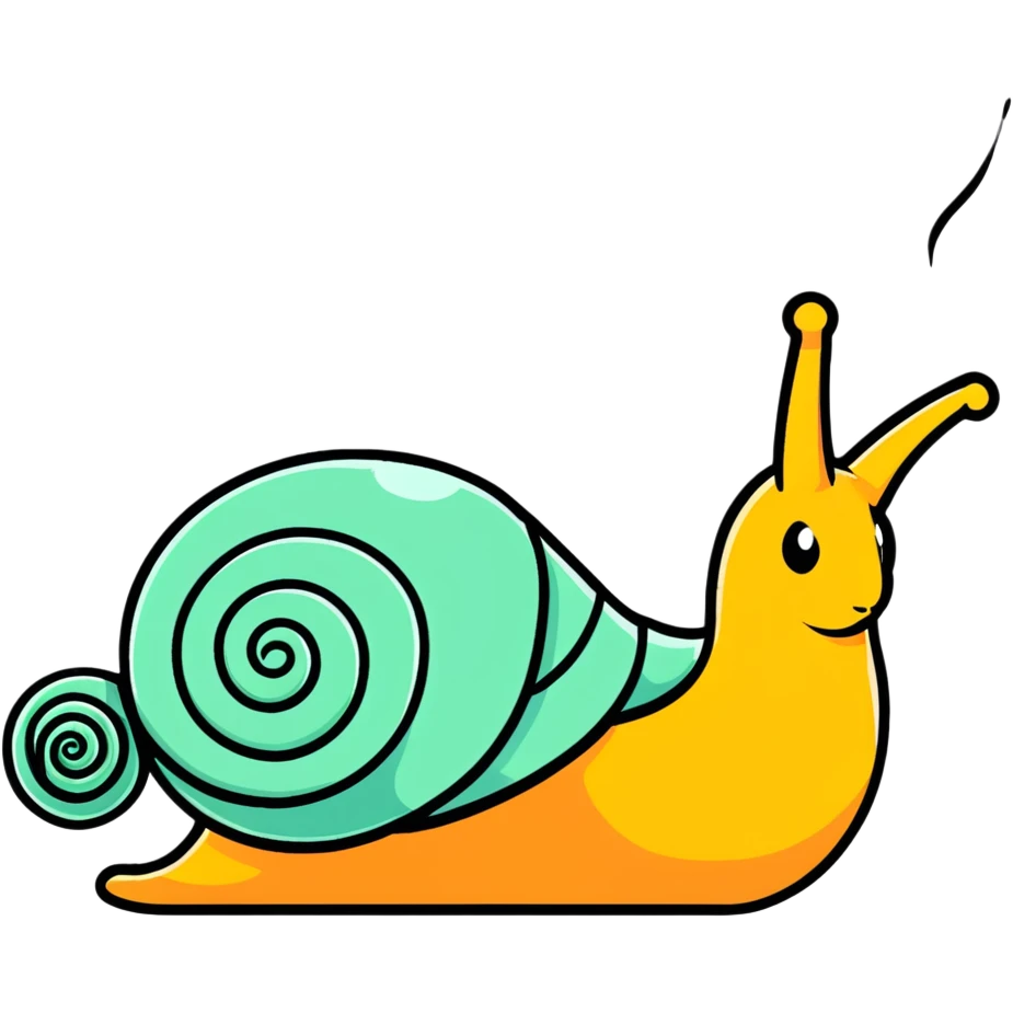 cute snail emoji
