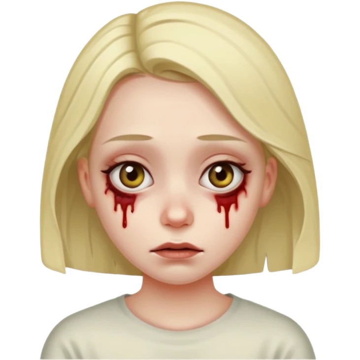 infected girl emoji