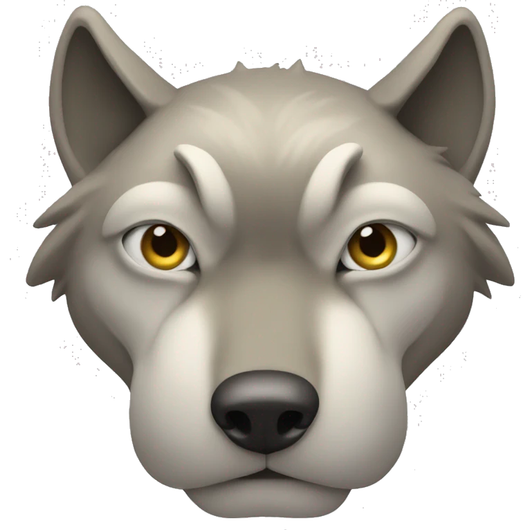 Three headed wolf emoji