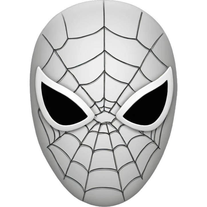 Spiderman mask emoji