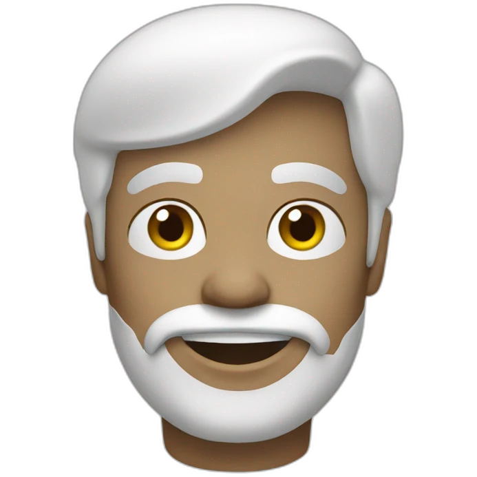 make it white  emoji