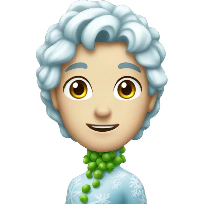 Frozen peas emoji