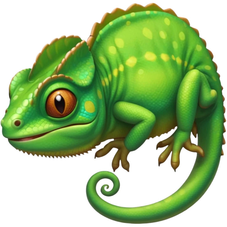 Chameleon from rapunzel cartoon  emoji
