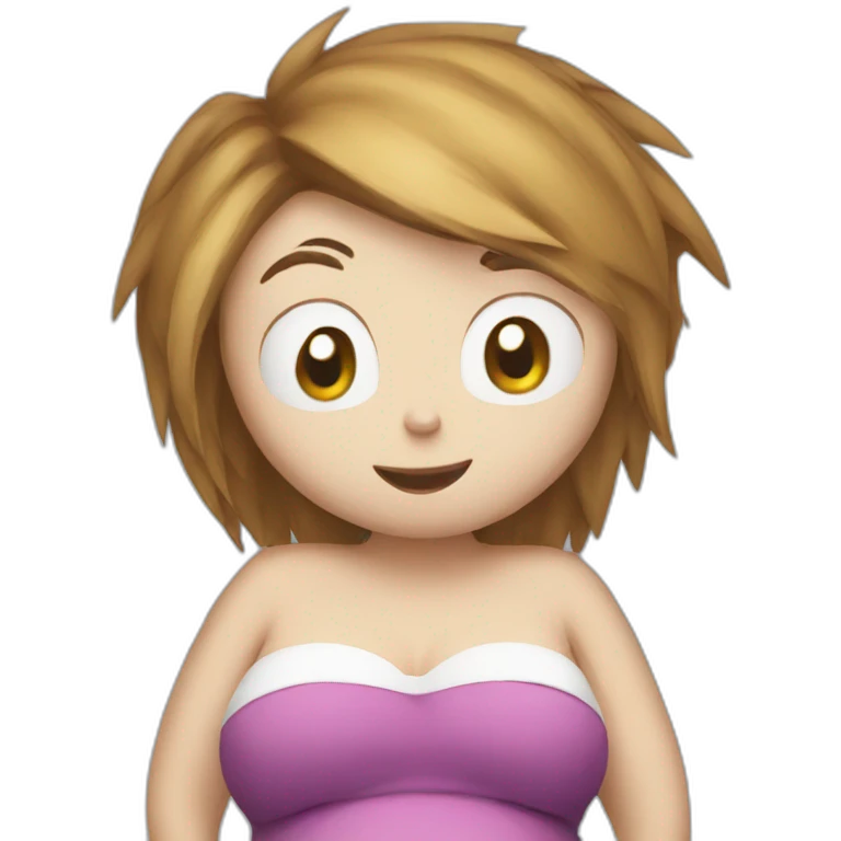 Pregnant sonic emoji