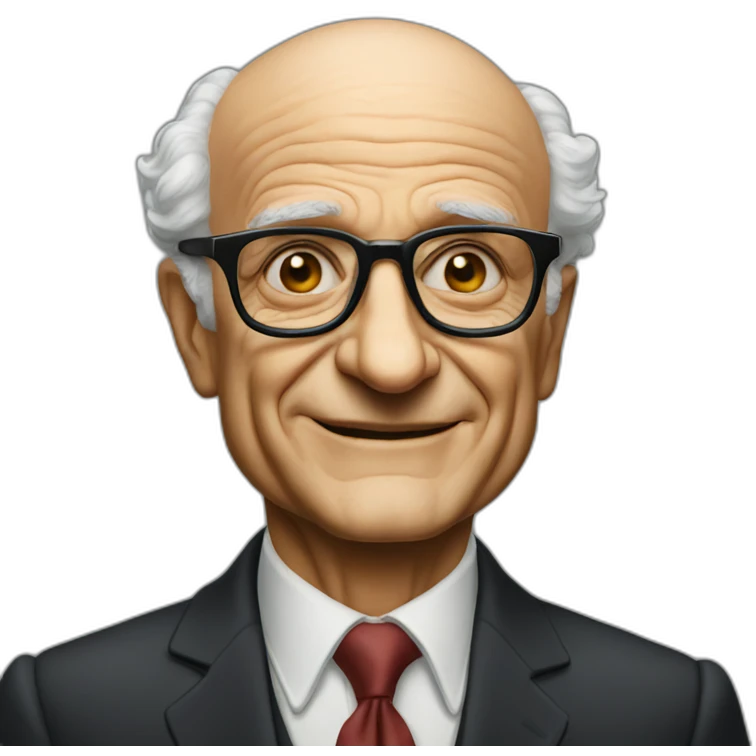 milton friedman emoji