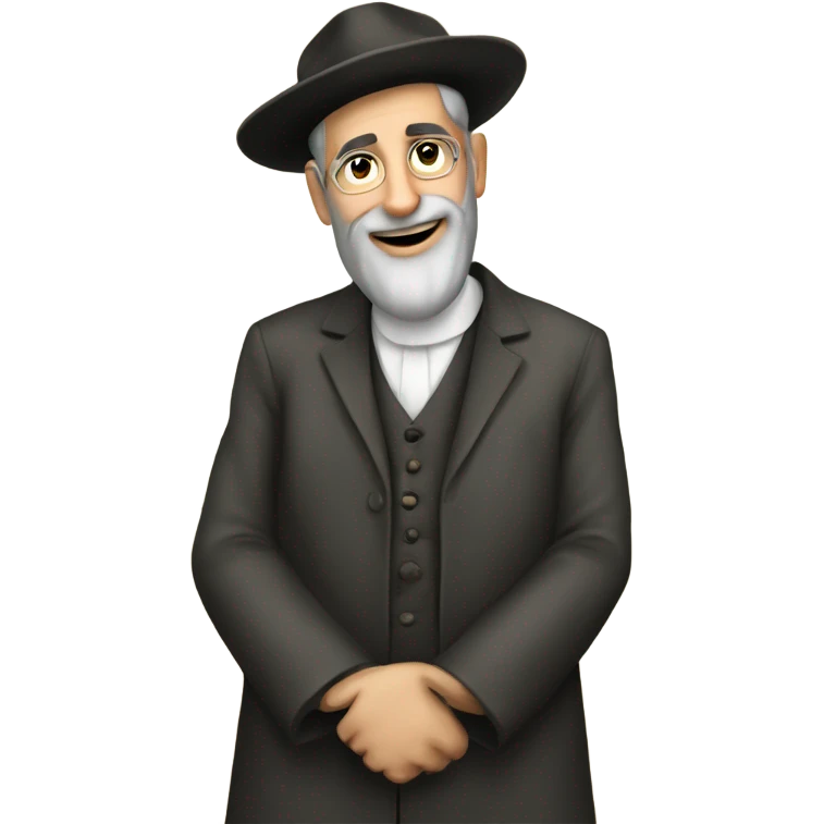 Rabbi with payot emoji