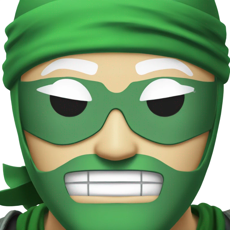 ZORO MASK emoji
