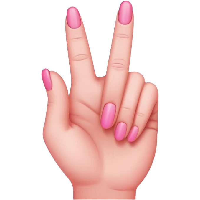 pink middle finger  emoji