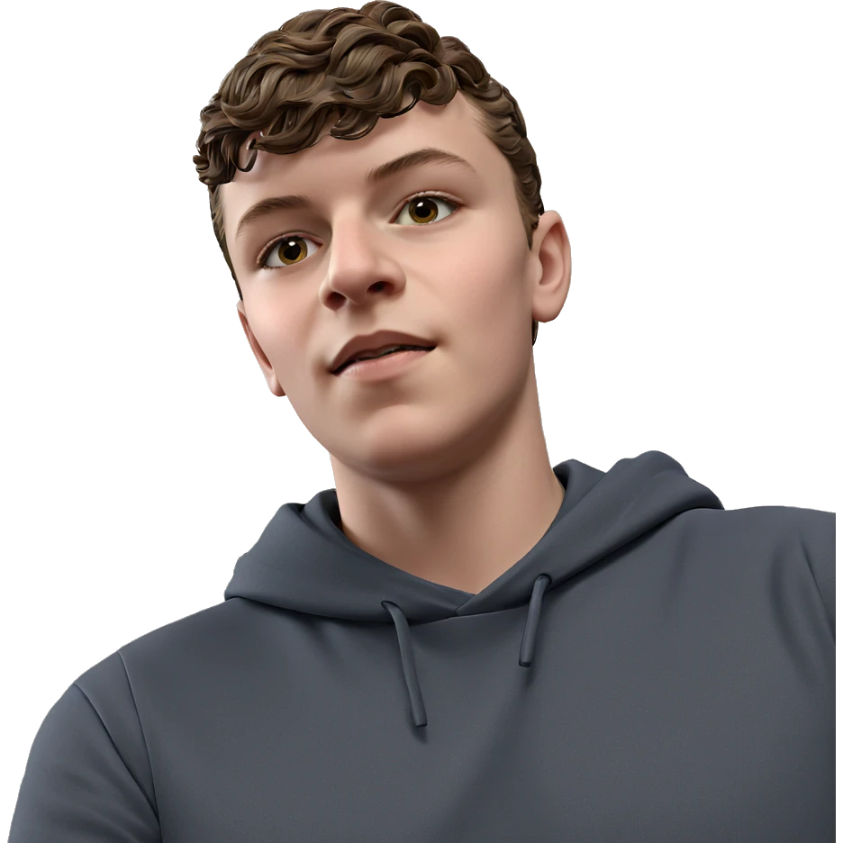 boy in black hoodie outdoors emoji