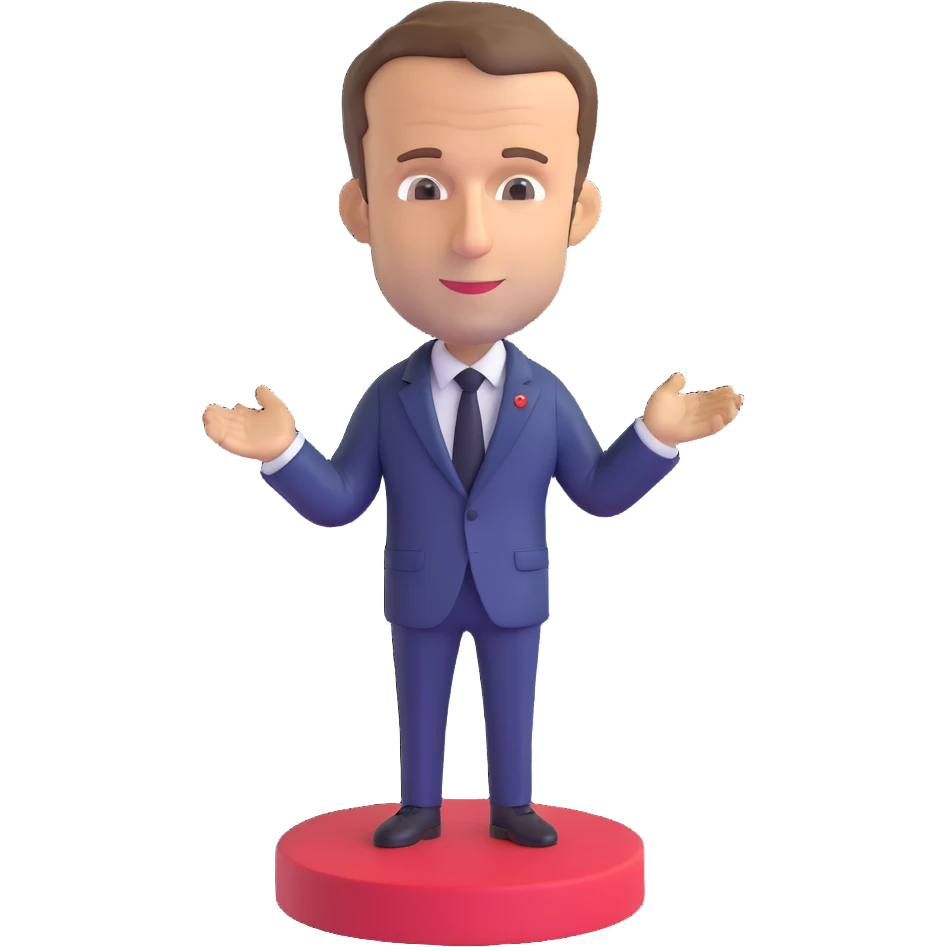 Emmanuel Macron emoji