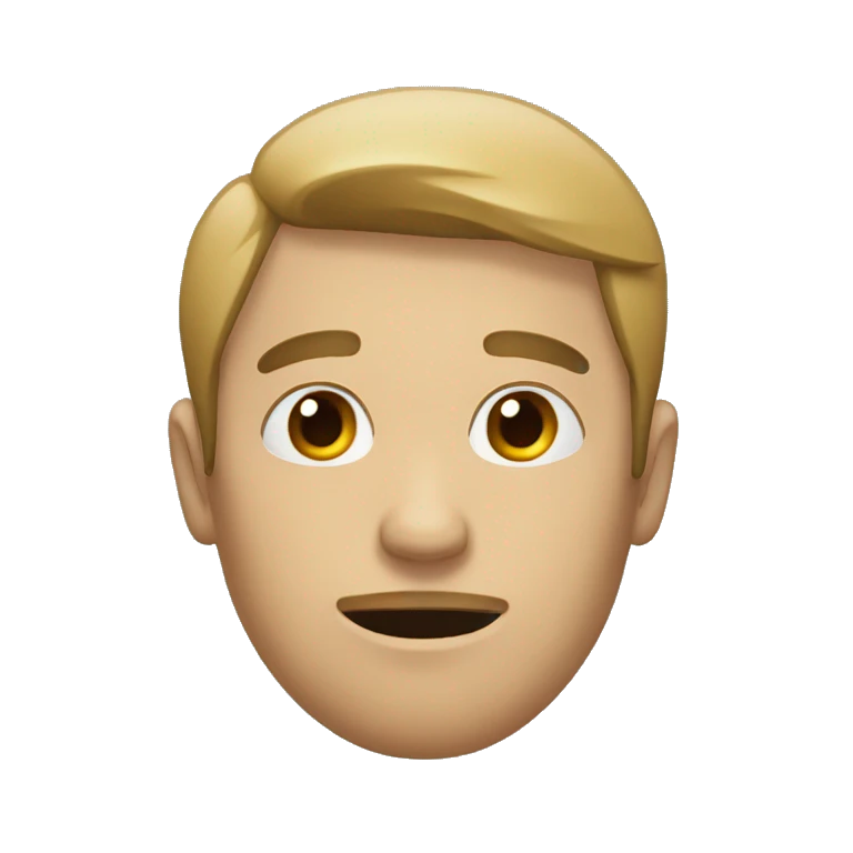 Homme pleure  emoji