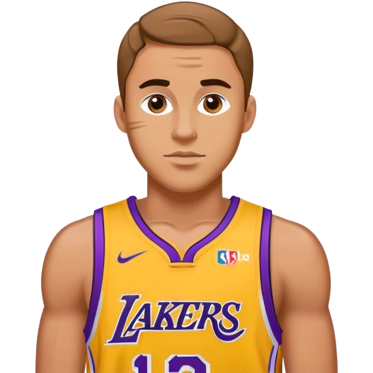 Luka 77 lakers jersey emoji