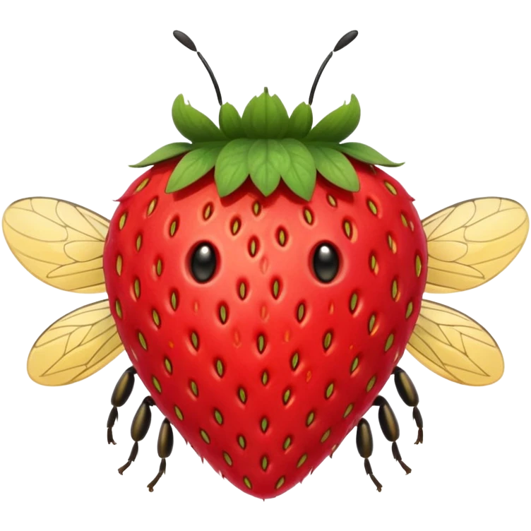 Starberry with a bee emoji
