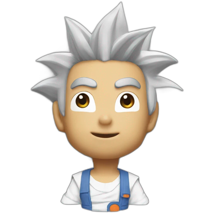 does goku clean nuts? emoji