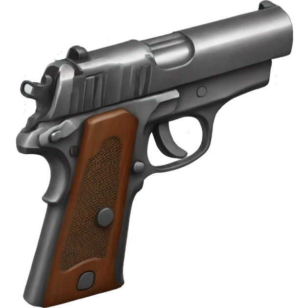punta de pistola emoji