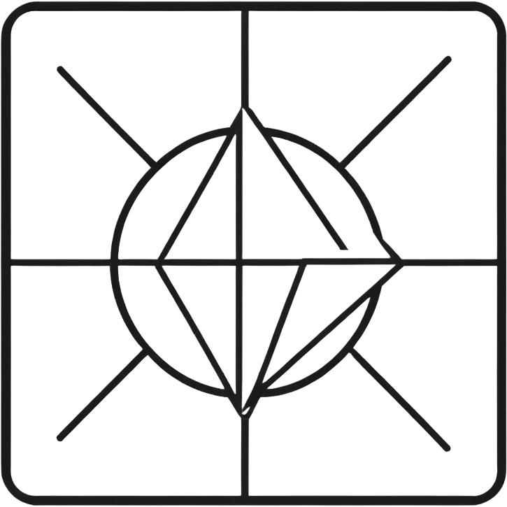 black and white chart emoji