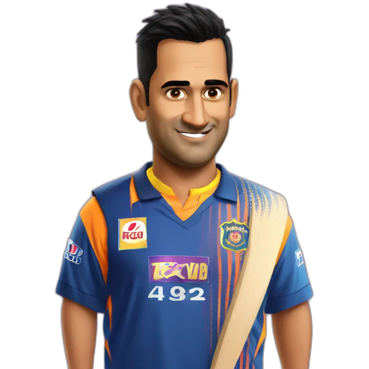 CSK Ms dhoni emoji