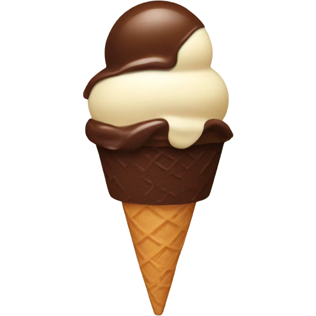 Single ice cream  emoji