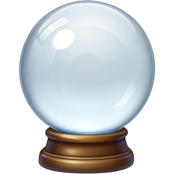 crystal ball sparkles emoji