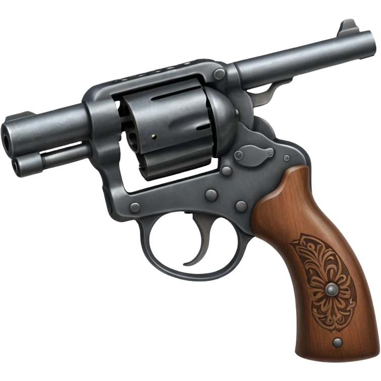 Nagant M1895 Revolver emoji