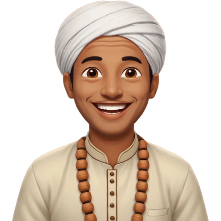 a guy from kerala laughing need his back ground in shop emoji