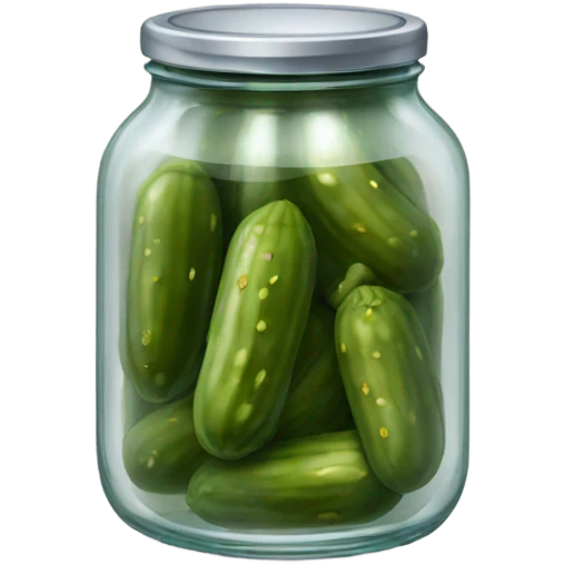 pickle jar emoji
