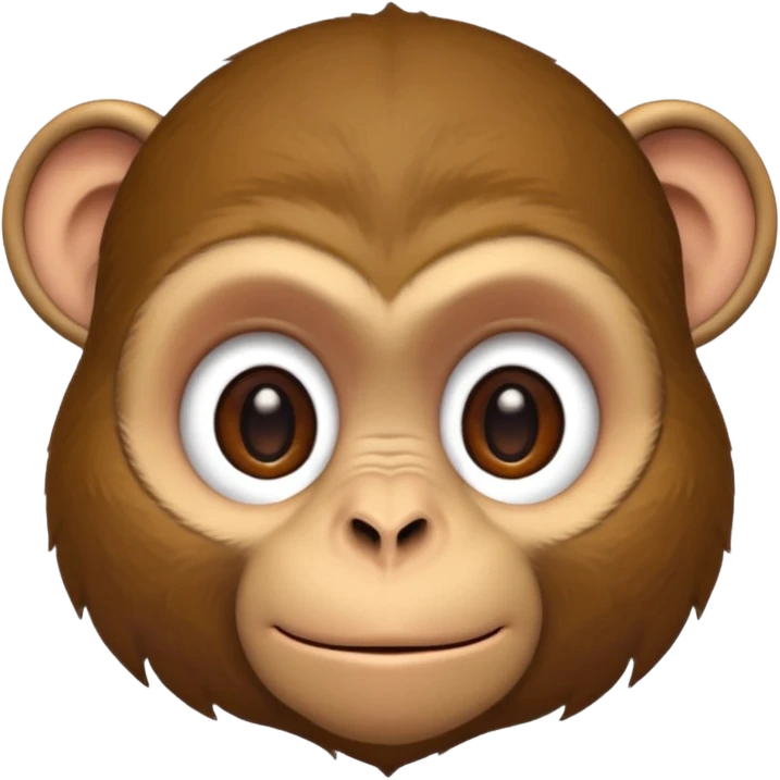 monkey profile view emoji
