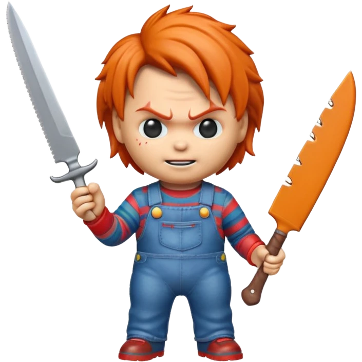 Un emojin de chuky emoji