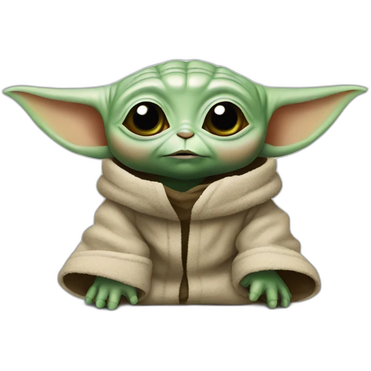 Baby yoda emoji
