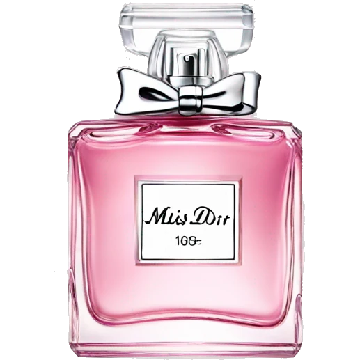 Miss Dior pefume  emoji