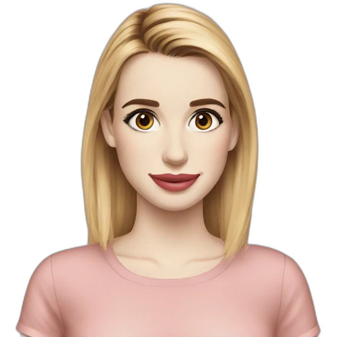 Emma roberts emoji