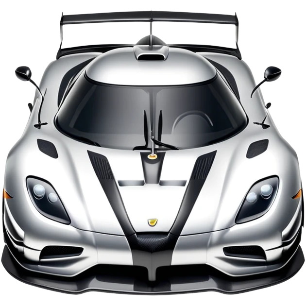 Koenigsegg One:1 hypercar emoji