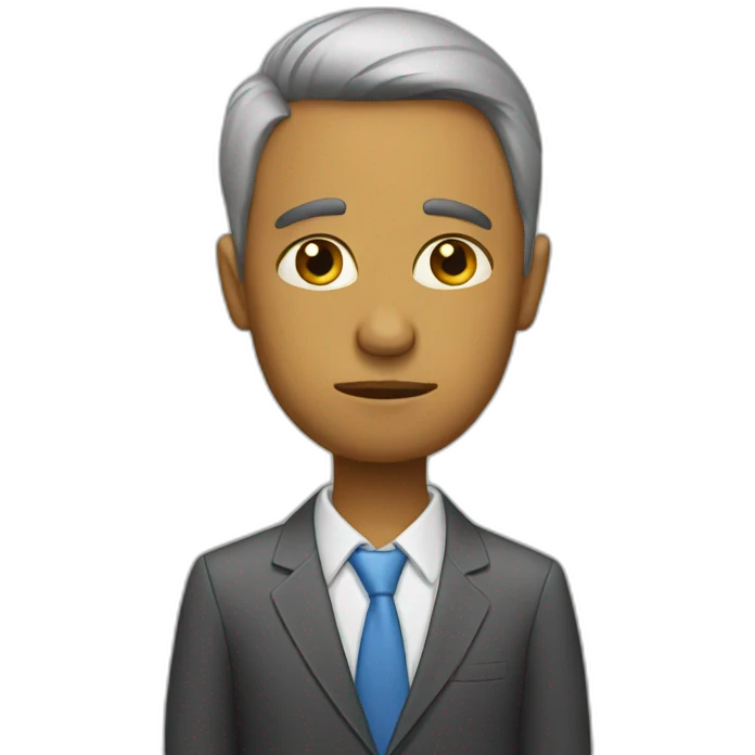Sad Return to office day emoji