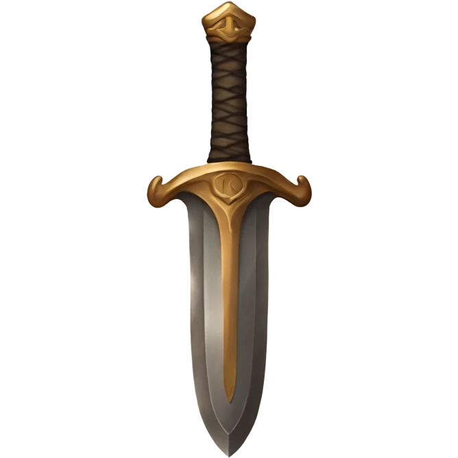 bronze big sword emoji