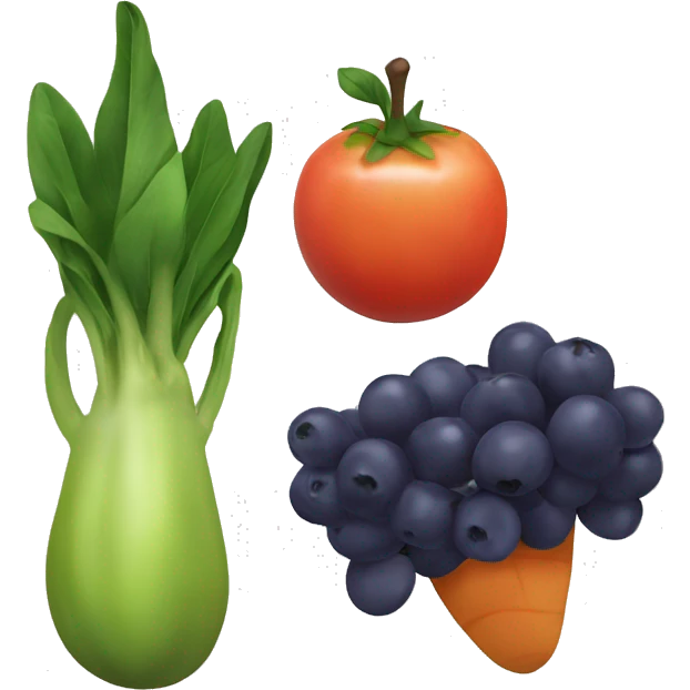 fruits légumes emoji
