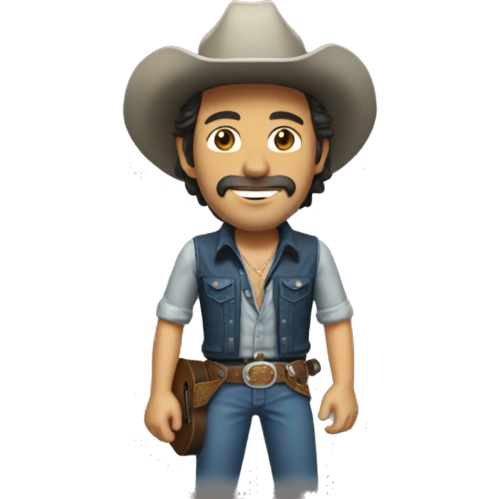 bruce springsteen cowboy  emoji