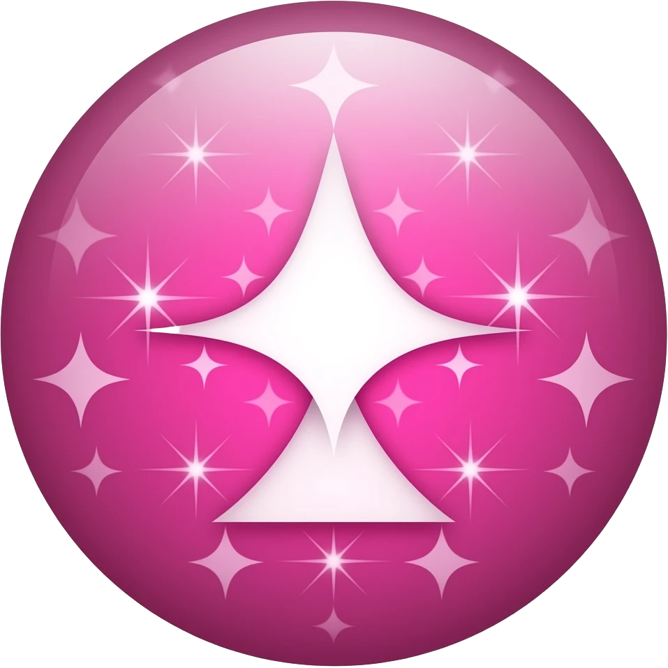 ✨ brilhos magenta emoji